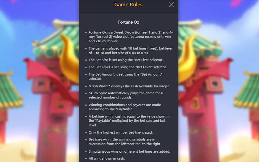 riqueza slots site game rules